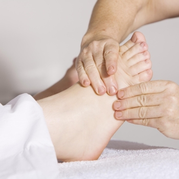 manipulation pieds